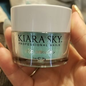 Kiara Sky Dip Powder in "The Real Teal"